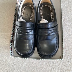 【値下げしました】入園　kids ローファー（黒）