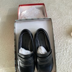 【値下げしました】入園　kids ローファー（黒）の画像