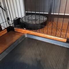 MEASUNM 犬ケージ 木製犬ケージ 犬サークル ペットケージ