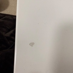 高級 ローテーブル ホワイト  幅110cm 引き出し付きの画像