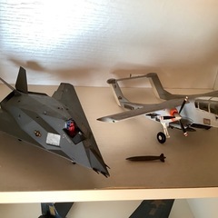 戦闘機　プラモデル　3段Boxの画像