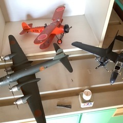 戦闘機　プラモデル　3段Boxの画像