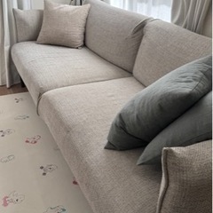 IKEA エップラリード　3人掛けソファの画像