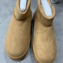 新品未使用！厚底ムートン