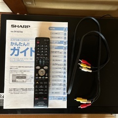 【決まりました】SHARP VHS  DVD HDD レコーダー/プレーヤーの画像