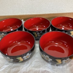 大きめお椀5個セットの画像