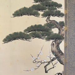 天神様掛け軸　尺八座像　菅原道真の画像