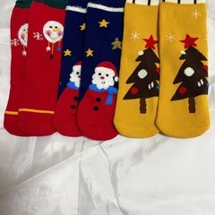 【新品】サンタソック 14cm～24cm 3セット
