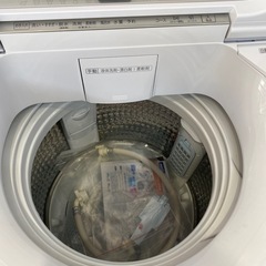 ⑩ AQUA 2021年　8キロ洗濯機　ゴールデンアップルの画像