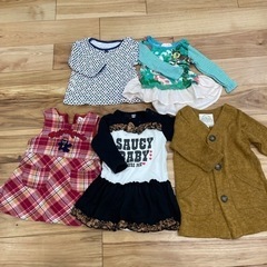 子ども服冬服まとめ売り　80センチの画像