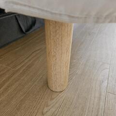 無印良品　脚付きマットレス　ダブルサイズの画像