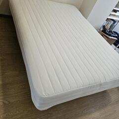 無印良品　脚付きマットレス　ダブルサイズの画像