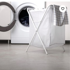 IKEAランドリーバッグ スタンド付きの画像