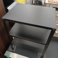 ★ジモティー割あり★ミニスチールラック　BK　 高さ(H)46c...