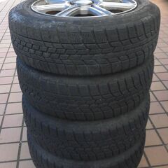 15インチ スタッドレスタイヤ アルミ付き4本セット 175/65R15 15×6J 4H 100 +52