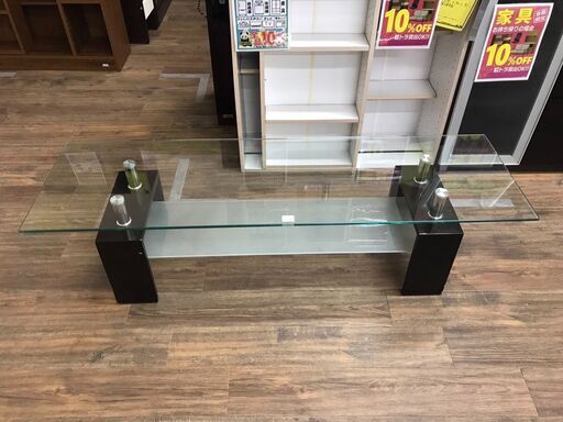 ガラステーブル【ジャングルジャングルイズミヤ広陵店】