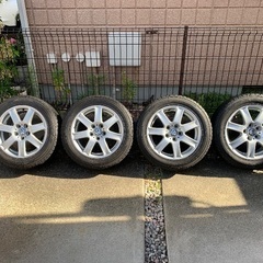 フォルクスワーゲン ゴルフ用　16インチアルミ+ スタッドレス　...