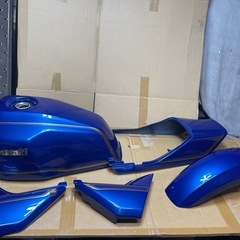 ZRX 400 青金ライン MkⅡカラー 外装セットタンク
