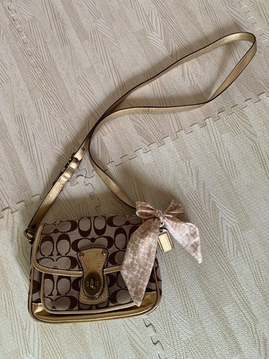 ★COACH！★コーチ★シグネチャーゴールド ★ターンロック★最終値下げ！！★