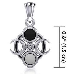 PS: Moon Spiral Pendant 女性の力、若さ、達成、知恵の画像