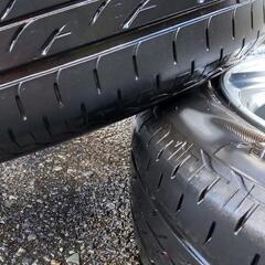 値引き可:155 65R14 ブリジストン タイヤ付き4本セットの画像
