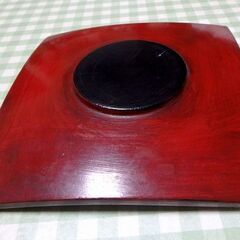 ◆コースター 五個セット ウッド 中古品の画像