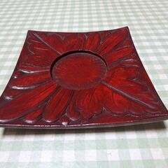 ◆コースター 五個セット ウッド 中古品の画像