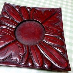 ◆コースター 五個セット ウッド 中古品の画像