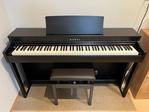 【2024年3月購入】電子ピアノ KAWAI CN201R 2023年製