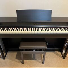 【2024年3月購入】電子ピアノ KAWAI CN201R 20...