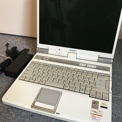 終了【ジャンク】ノートパソコンSHARP PC-XV55GV