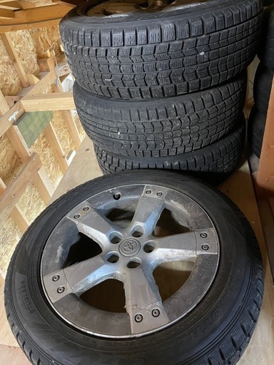ハリアー冬タイヤ_ホイール付