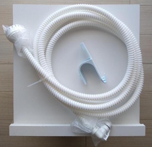 【新品】風呂水吸水ホース＋ホース掛け AQUA