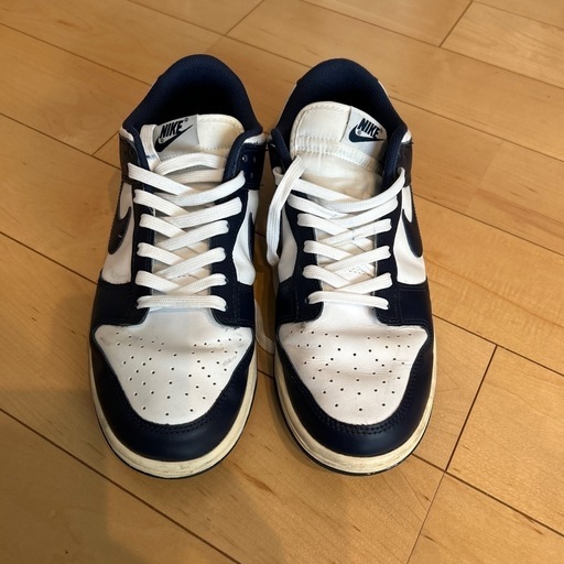 Nike Dunk Low ホワイト/ネイビー \n