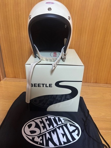 新品OCEAN BEETLE Mサイズ L.A.C ダブルストラップ　アイボリー