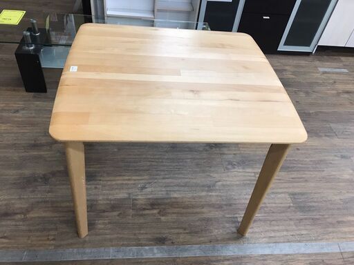 ダイニングテーブル　茶色【ジャングルジャングルイズミヤ広陵店】