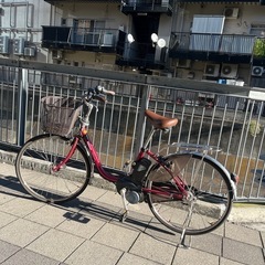 【ジャンク】電動自転車　パナソニック Panasonic ビビD...