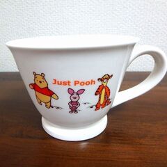 ◆ディズニー くまのプーさん マグカップ phoo 陶器 中古品