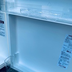 ◻️ツインバード電気冷凍冷蔵庫 ◻️ ◻️HR-DB86◻️