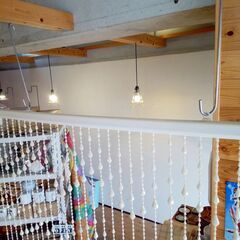 ビーズカーテン　ホワイト 【あげちゃう企画 12/12～】の画像