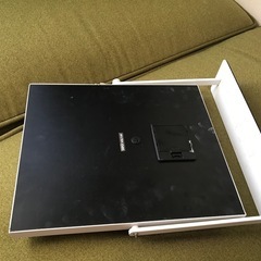 LEDライト付きスタンドミラー 中型の画像