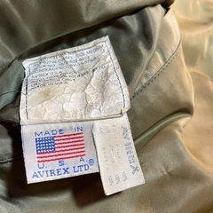 【値下げ】AVIREX MA-1ジャケット(M)の画像