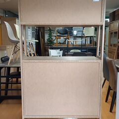 ヴィンテージ キッチンボード 幅105 引出しタイプ 奥行42 高さ175 カップボード レンジボード  の画像