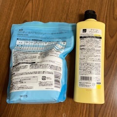 重曹とクリームクレンザーの画像