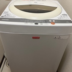 TOSHIBA洗濯機 5KG