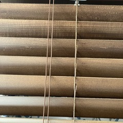 木製ブラインド(2つセット)の画像