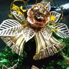 ❇️クリスマス ツリー🎄型リース✨ハンドメイド品❇️の画像