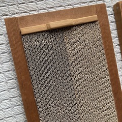 猫　爪とぎ　手作りの画像
