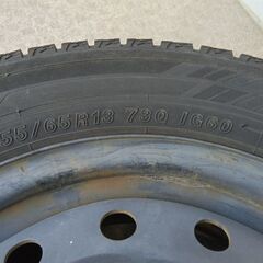 冬タイヤ 155 65R13　スタッドレス 4本 ホンダ純正ホイールの画像