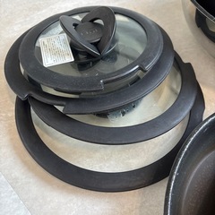 ティファール　フライパン　鍋　蓋セットの画像